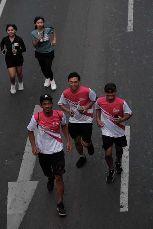 Race photo from Smartfren Run 2024 Vibes
