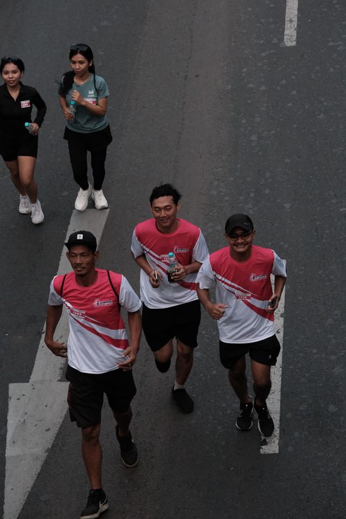 Race photo from Smartfren Run 2024 Vibes