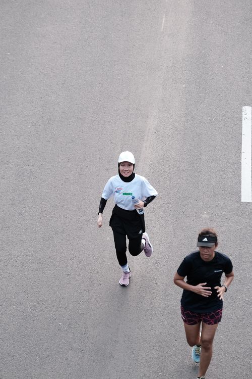 Race photo from Lari Bareng Yuk!