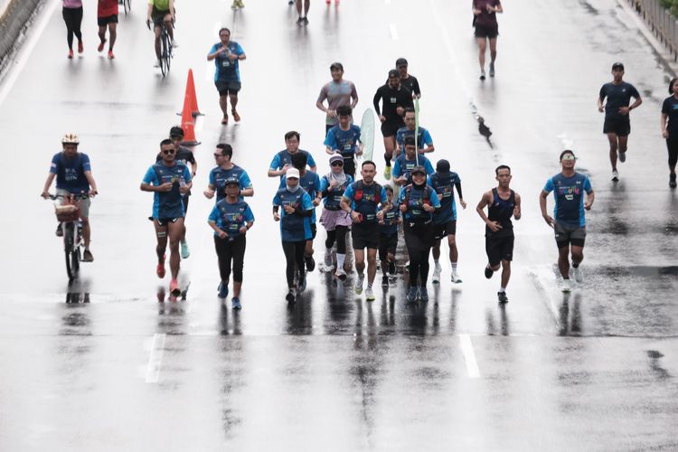 Race photo from Road to BAF Lions Run 2024
