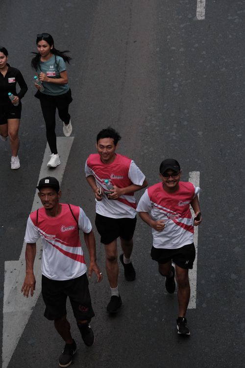 Race photo from Smartfren Run 2024 Vibes