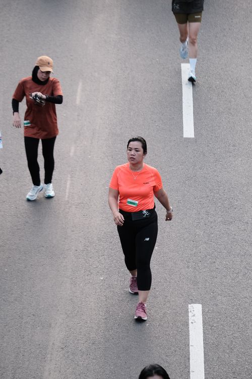 Race photo from Lari Bareng Yuk!
