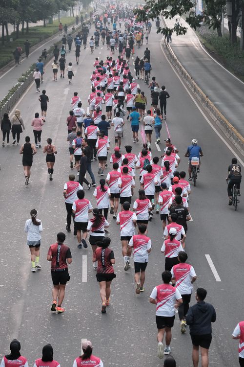 Race photo from Smartfren Run 2024 Vibes