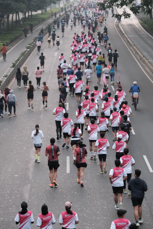 Race photo from Smartfren Run 2024 Vibes