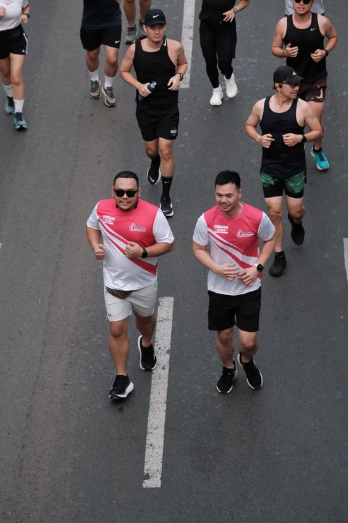 Race photo from Smartfren Run 2024 Vibes