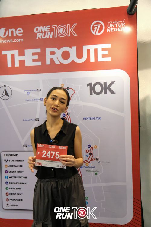 Race photo from ONE RUN 10K 2025