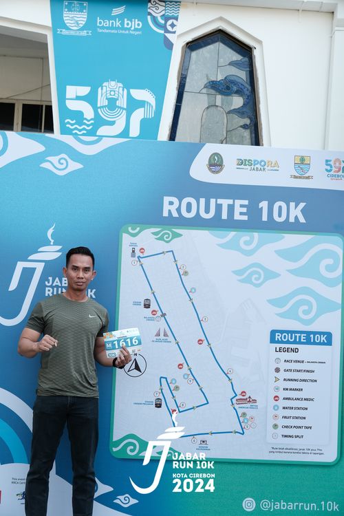 Race photo from Jabar Run 10K 2024