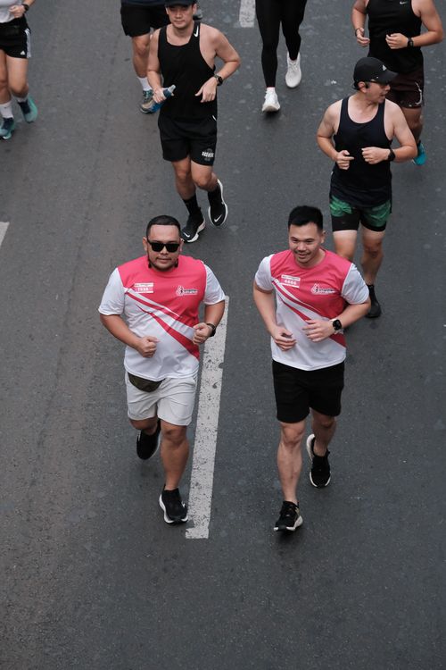 Race photo from Smartfren Run 2024 Vibes