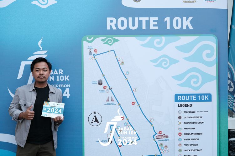 Race photo from Jabar Run 10K 2024