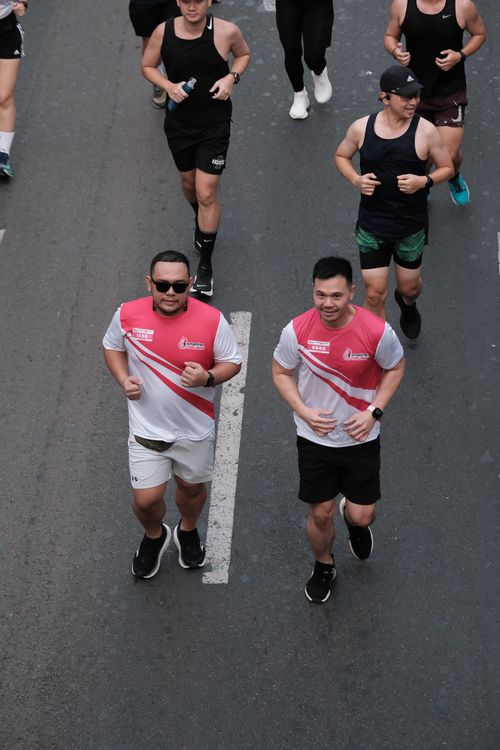 Race photo from Smartfren Run 2024 Vibes