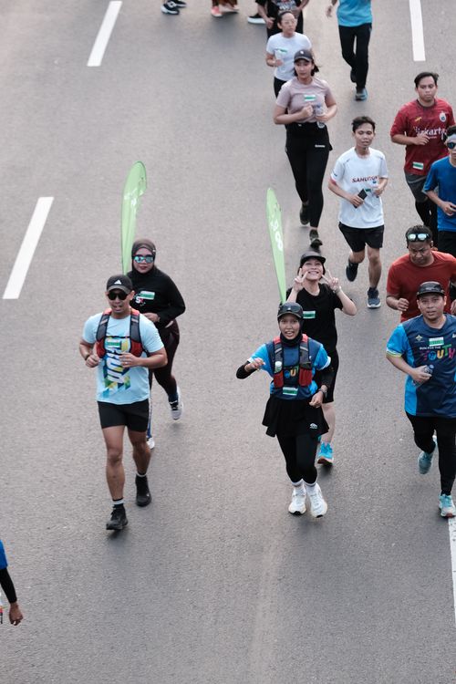 Race photo from Lari Bareng Yuk!