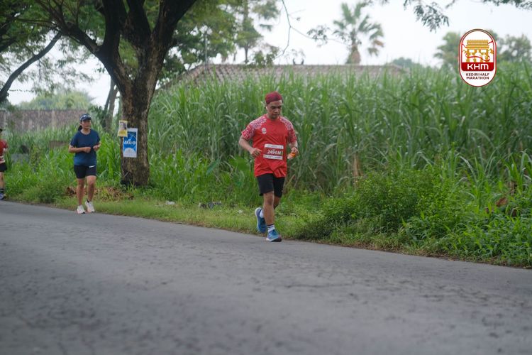 Race photo from Kediri Half Marathon 2025