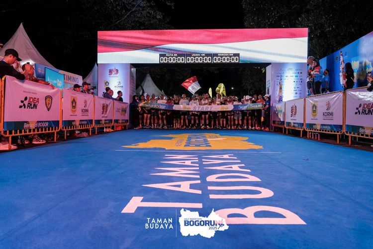 Race photo from Taman Budaya x BOGORUN 2025