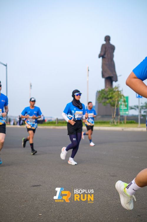 Race photo from ISOPlus Run 2024 Jakarta