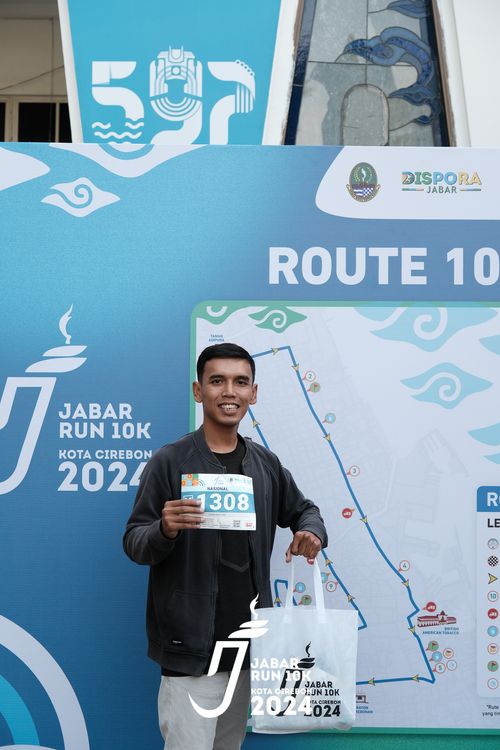 Race photo from Jabar Run 10K 2024