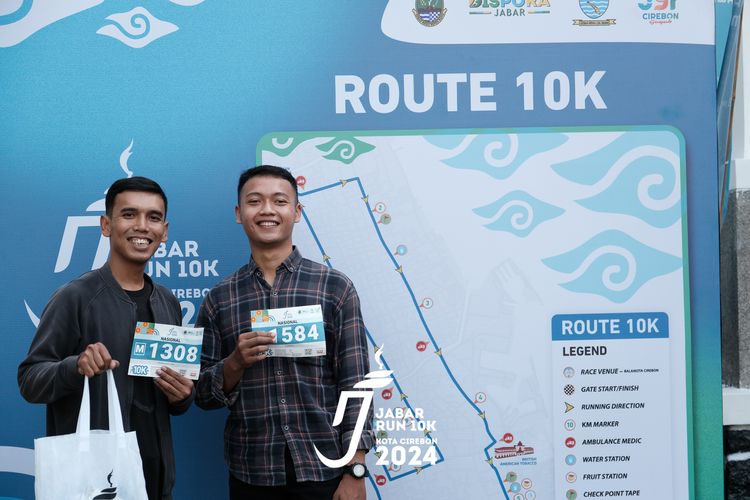 Race photo from Jabar Run 10K 2024