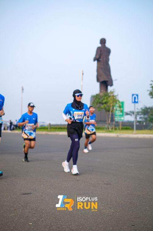 Race photo from ISOPlus Run 2024 Jakarta