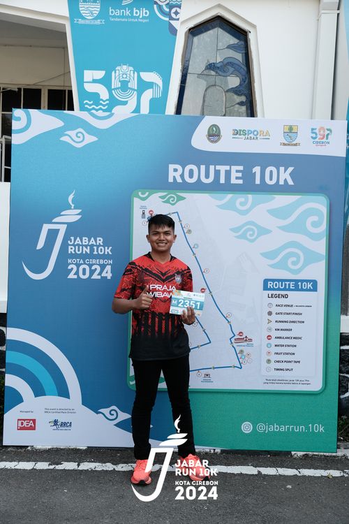 Race photo from Jabar Run 10K 2024
