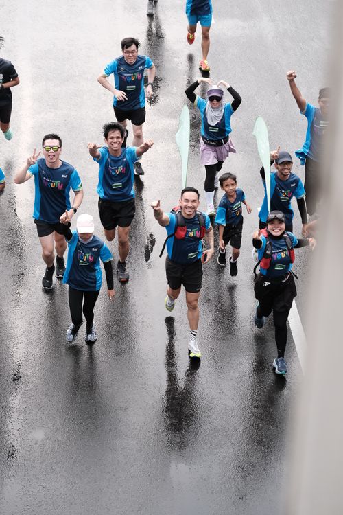 Race photo from Road to BAF Lions Run 2024