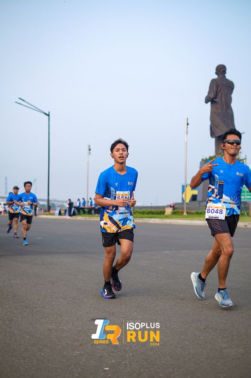 Race photo from ISOPlus Run 2024 Jakarta