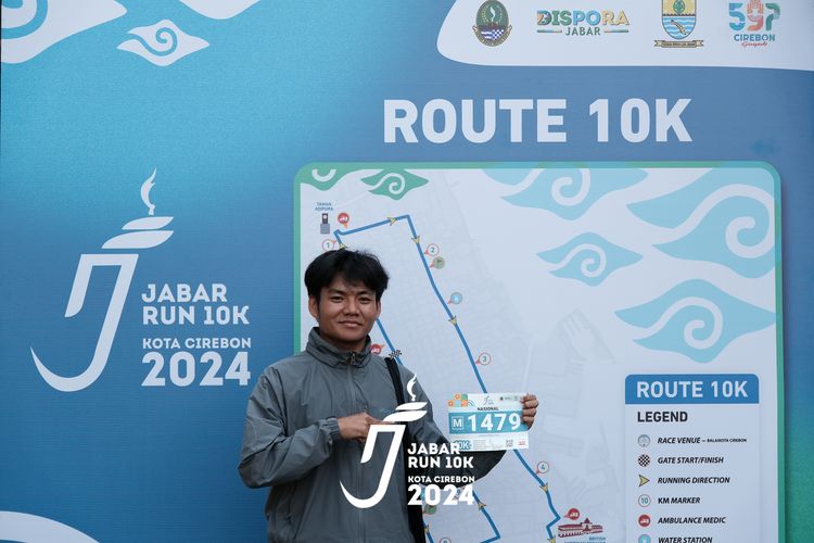Race photo from Jabar Run 10K 2024