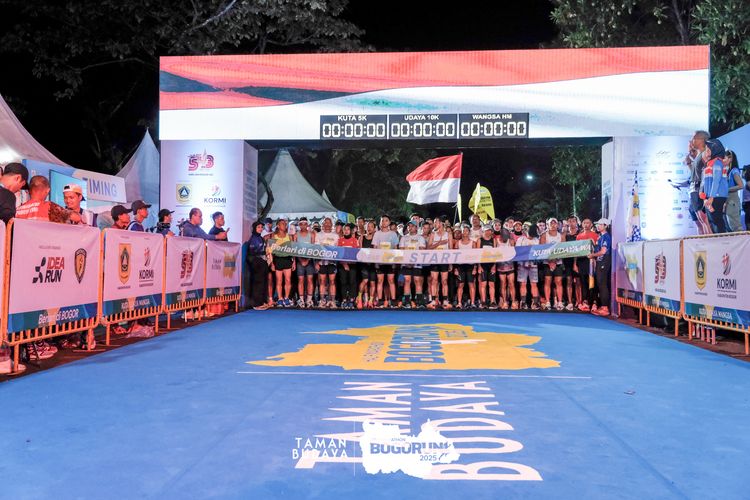 Race photo from Taman Budaya x BOGORUN 2025