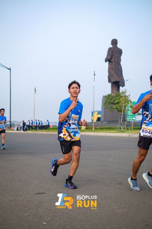 Race photo from ISOPlus Run 2024 Jakarta