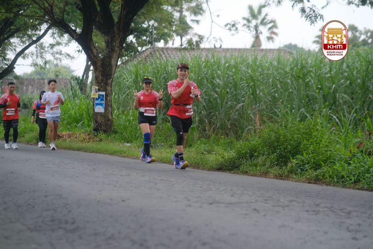 Race photo from Kediri Half Marathon 2025