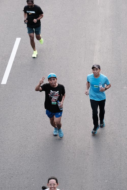 Race photo from Lari Bareng Yuk!