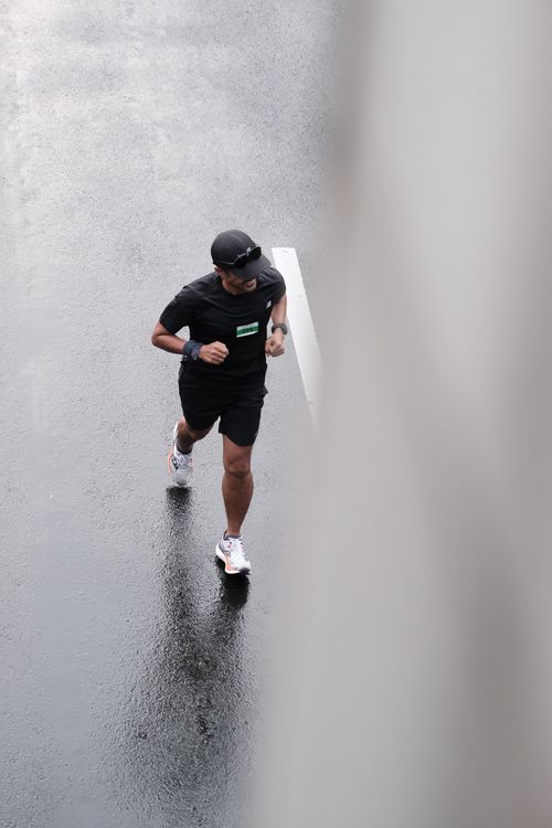 Race photo from Road to BAF Lions Run 2024