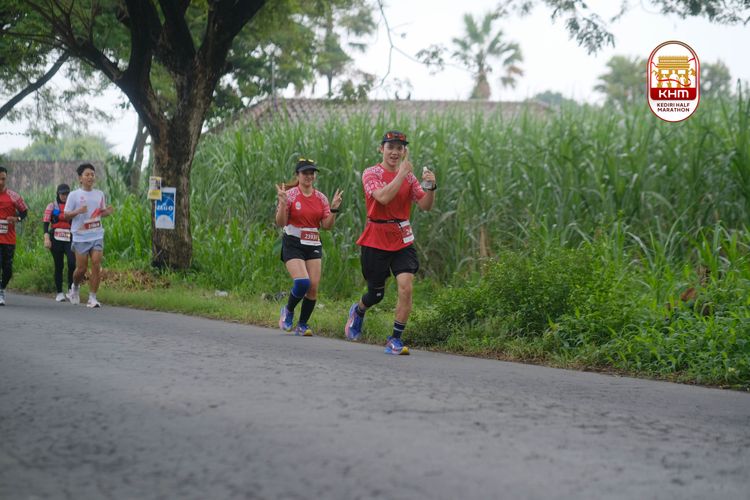 Race photo from Kediri Half Marathon 2025