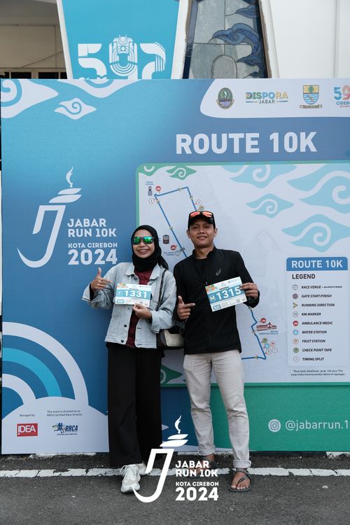 Race photo from Jabar Run 10K 2024
