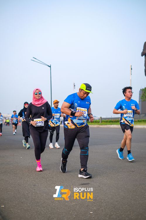 Race photo from ISOPlus Run 2024 Jakarta