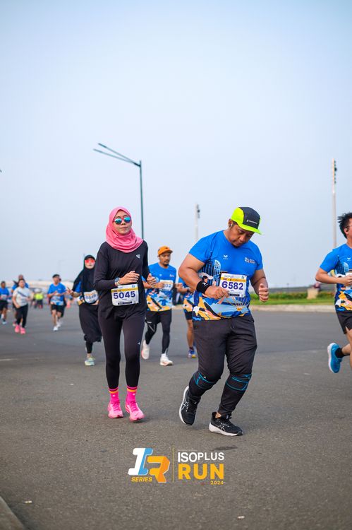Race photo from ISOPlus Run 2024 Jakarta