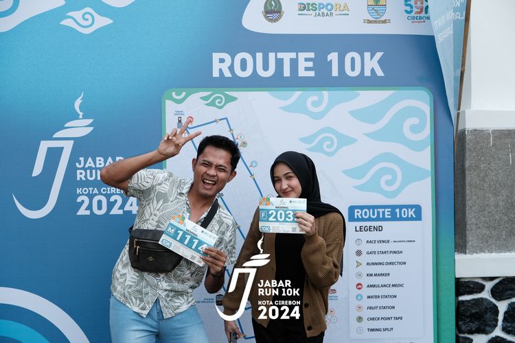Race photo from Jabar Run 10K 2024