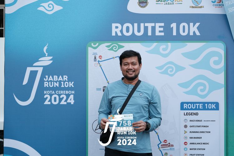 Race photo from Jabar Run 10K 2024