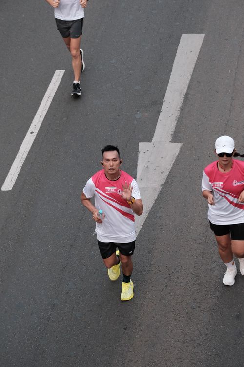 Race photo from Smartfren Run 2024 Vibes