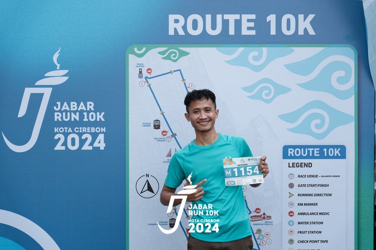 Race photo from Jabar Run 10K 2024