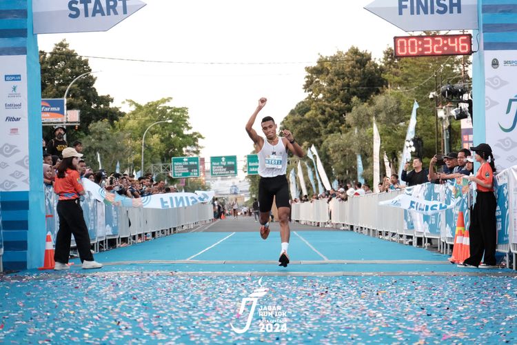 Race photo from Jabar Run 10K 2024