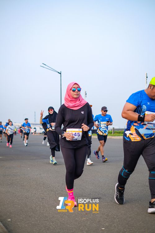 Race photo from ISOPlus Run 2024 Jakarta