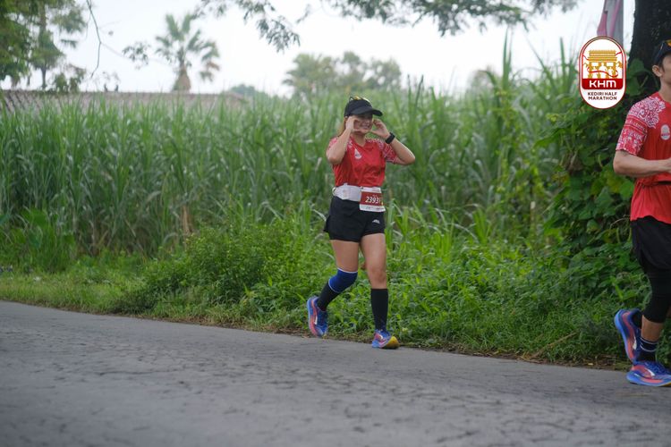 Race photo from Kediri Half Marathon 2025
