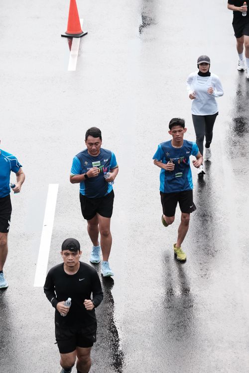 Race photo from Road to BAF Lions Run 2024