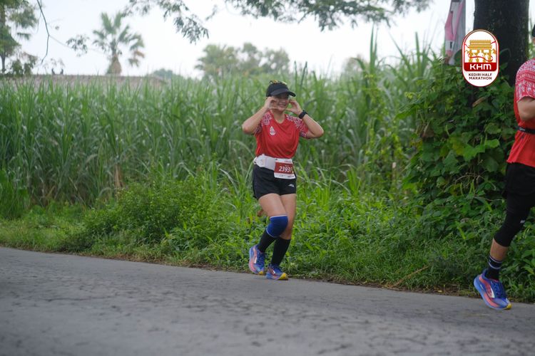 Race photo from Kediri Half Marathon 2025