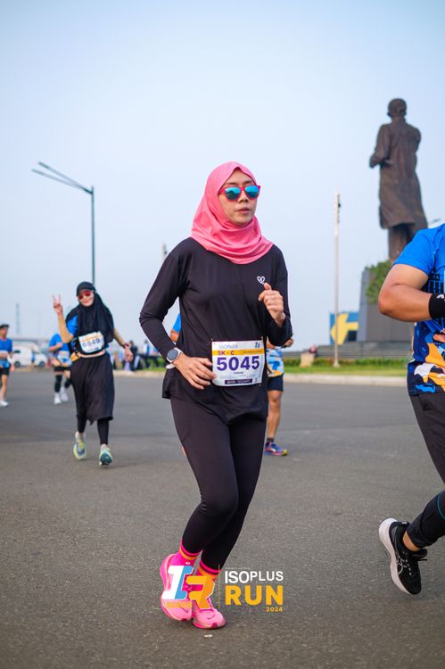 Race photo from ISOPlus Run 2024 Jakarta