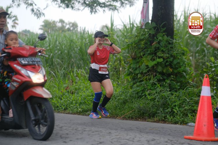 Race photo from Kediri Half Marathon 2025