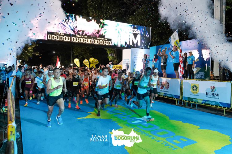 Race photo from Taman Budaya x BOGORUN 2025