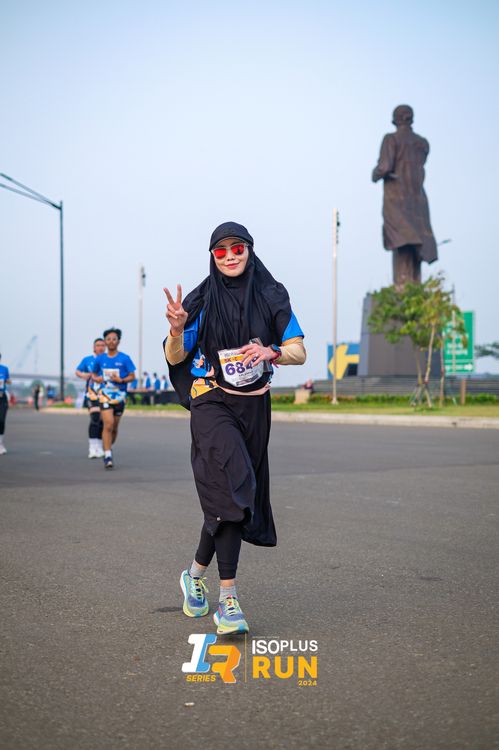 Race photo from ISOPlus Run 2024 Jakarta