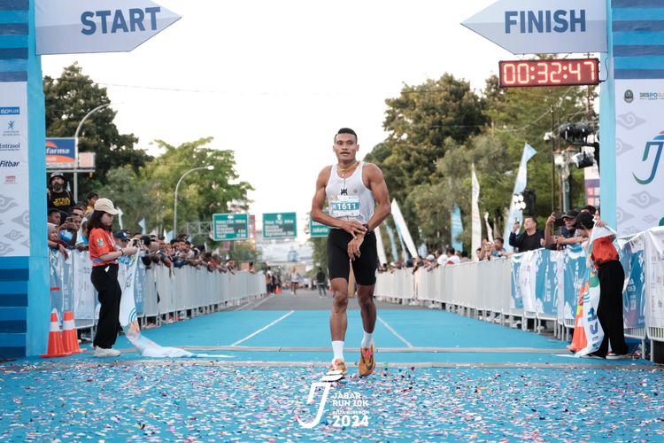 Race photo from Jabar Run 10K 2024