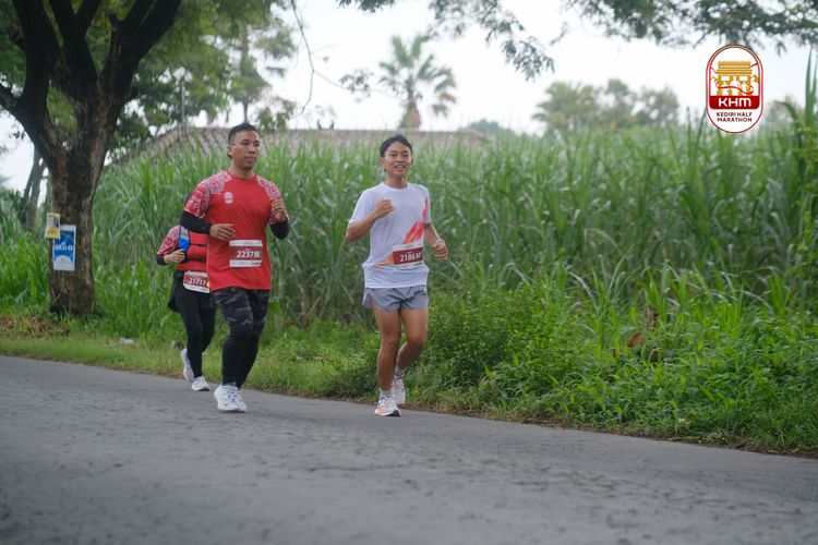 Race photo from Kediri Half Marathon 2025