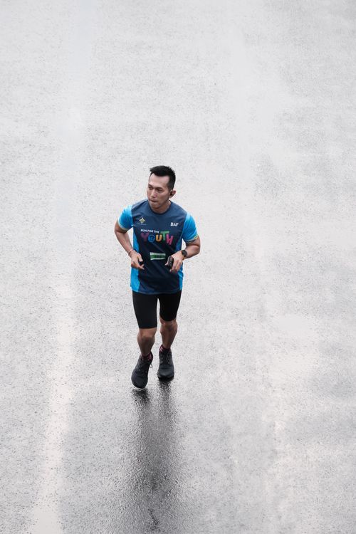 Race photo from Road to BAF Lions Run 2024